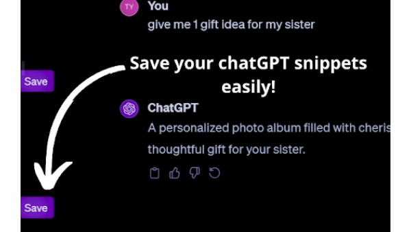 GPT Snippet Saver - Chrome Extension