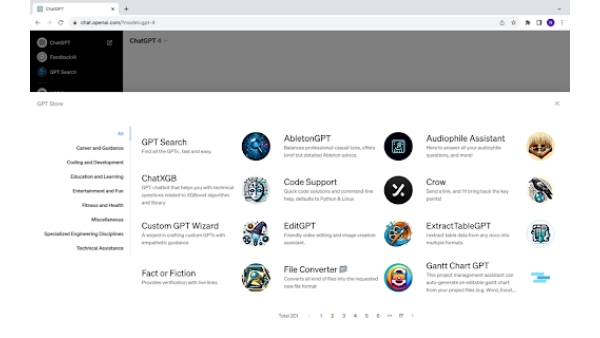 GPT Store for Enthusiasts - Chrome Extension