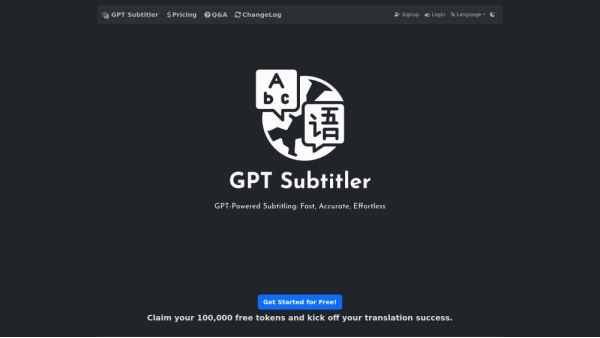 GPT Subtitler