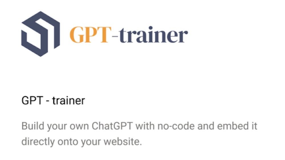 GPT Trainer - Chrome Extension