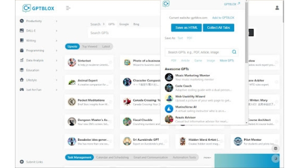 GPTBLOX - Chrome Extension