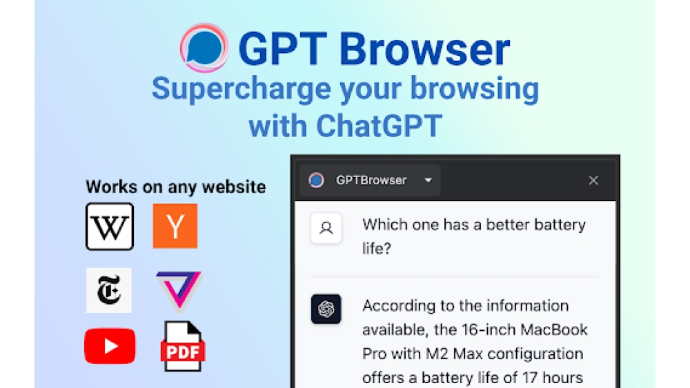 GPTBrowser - Chrome Extension