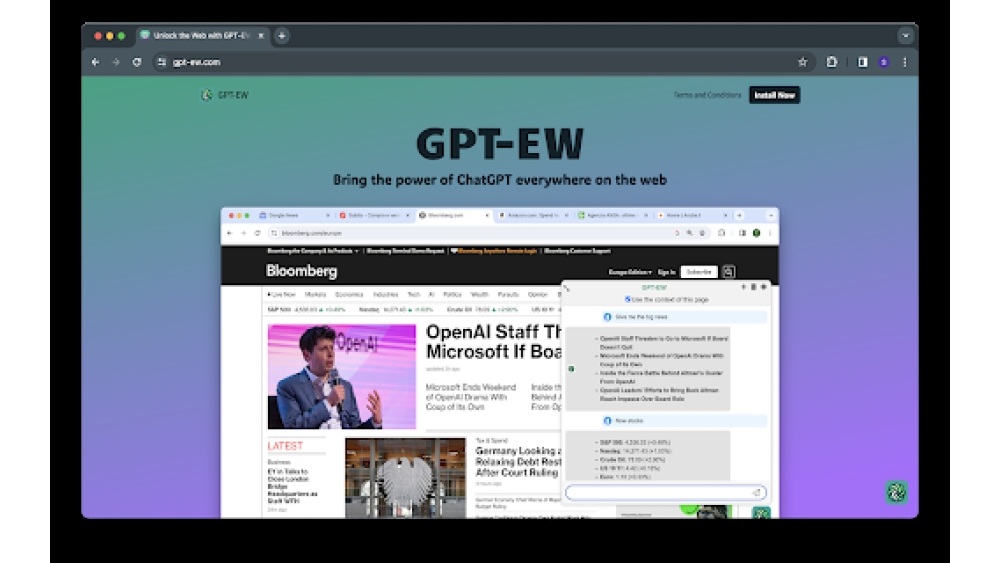 GPT-EW - Chrome Extension