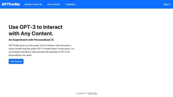 GPTForMe