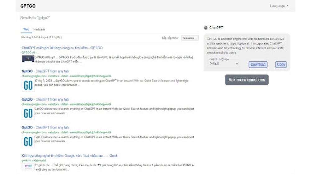 GPTGO.AI - Chrome Extension