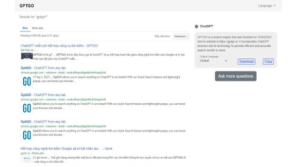 GPTGO.AI - Chrome Extension