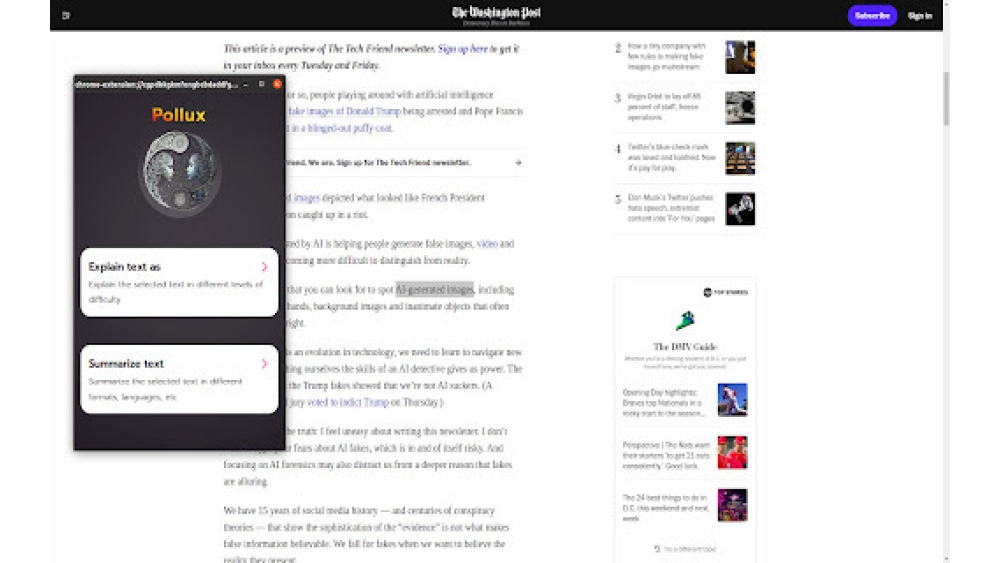 GPT-powered Text Summarization and Explanation Chrome Extension - Chrome Extension