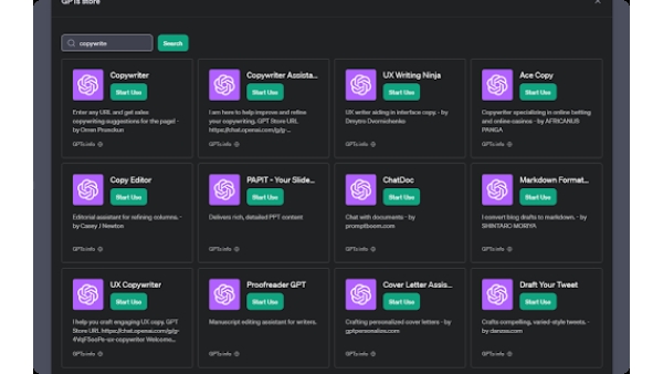 GPTs Store Search - Chrome Extension