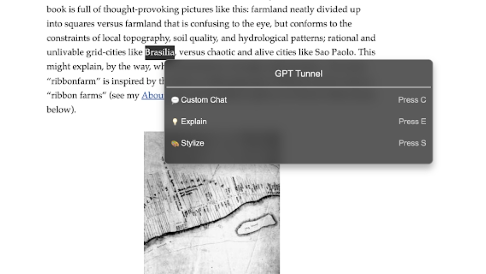 GPT-Tunnel - Chrome Extension
