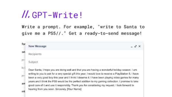 GPT-Write - Chrome Extension