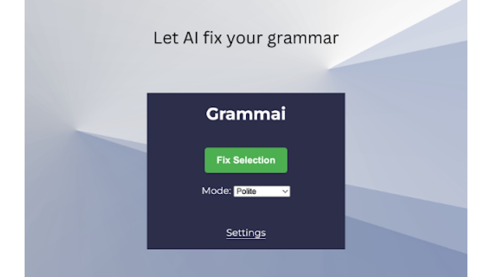 Grammai - Chrome Extension