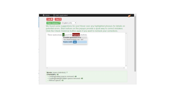 Grammar Checker - Chrome Extension