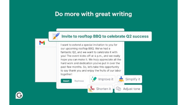 Grammarly - Chrome Extension