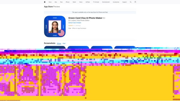 GreenCard Photo Maker