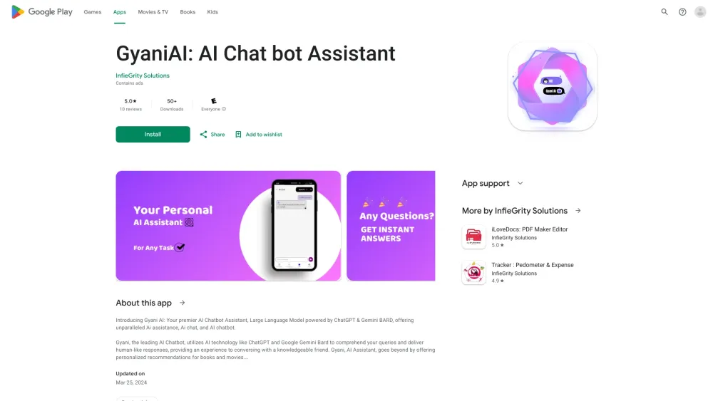 Gyani AI Chatbot