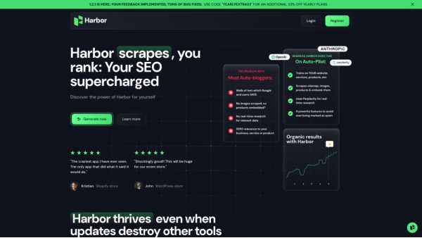 Harbor AI SEO Content Generator