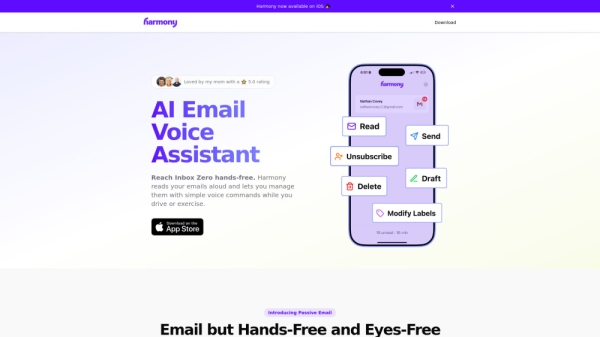 Harmony AI Email Assistant
