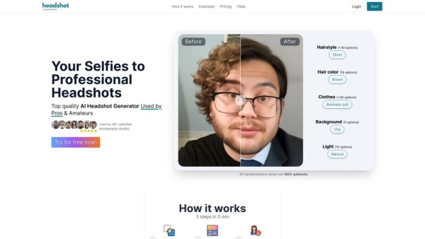 HeadshotGenerator.io