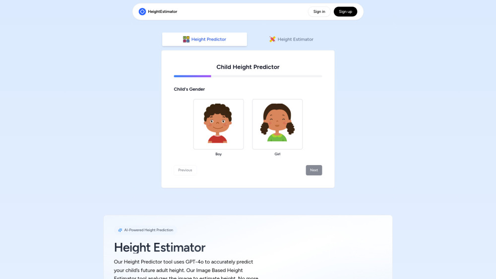 Height Estimator