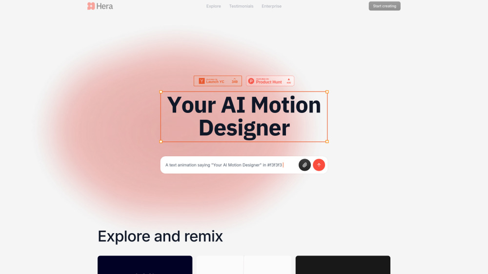 Hera – Your AI Motion Designer