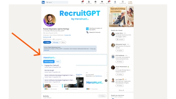 HeroHunt.ai - Chrome Extension