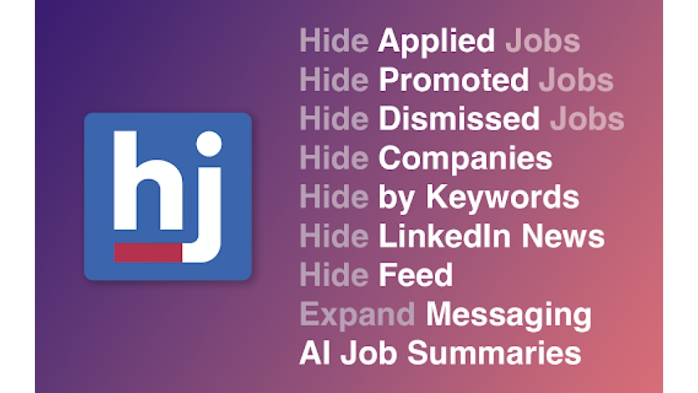 HideJobs - Chrome Extension