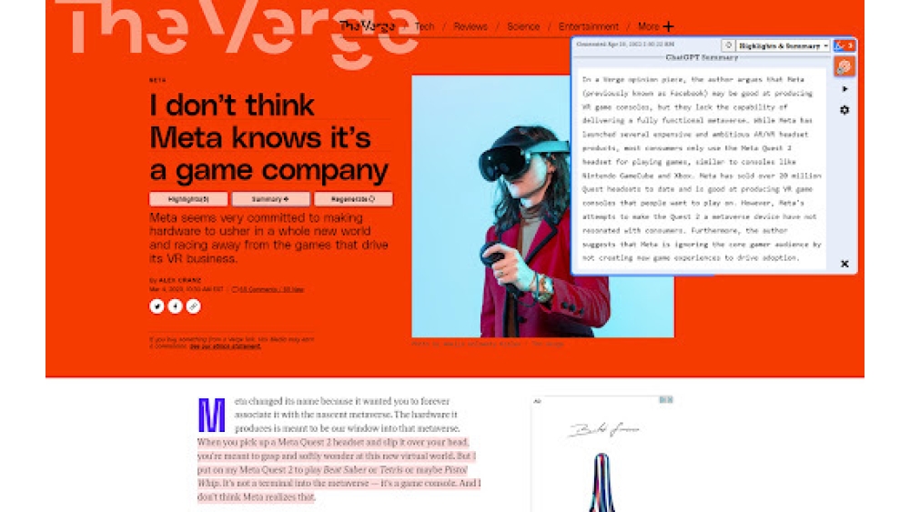 Highlights AI - Chrome Extension