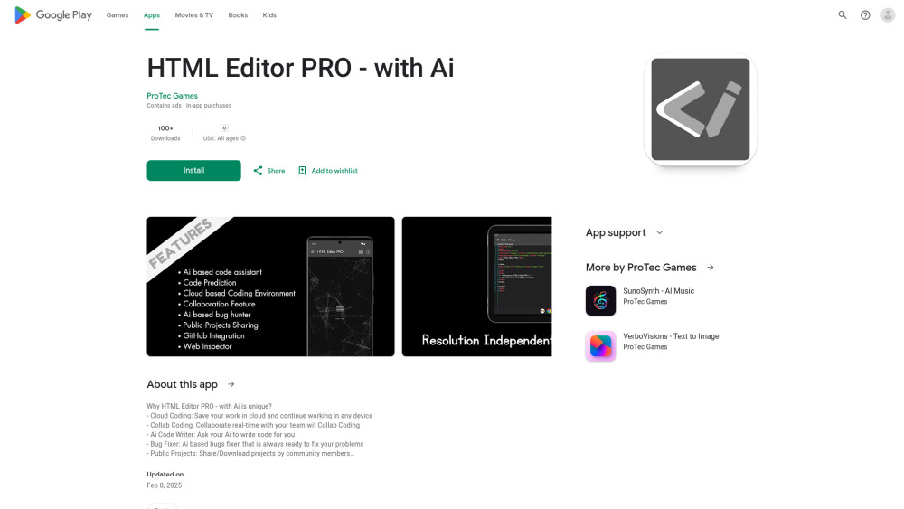 HTML Editor PRO with AI
