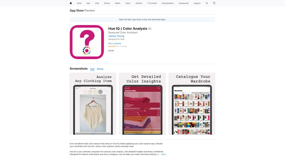 Hue IQ | Color Analysis