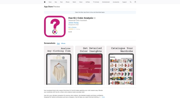 Hue IQ | Color Analysis