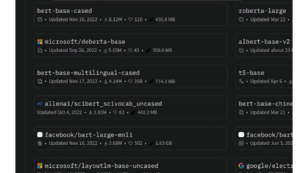 Hugging Face Model Size Extension - Chrome Extension
