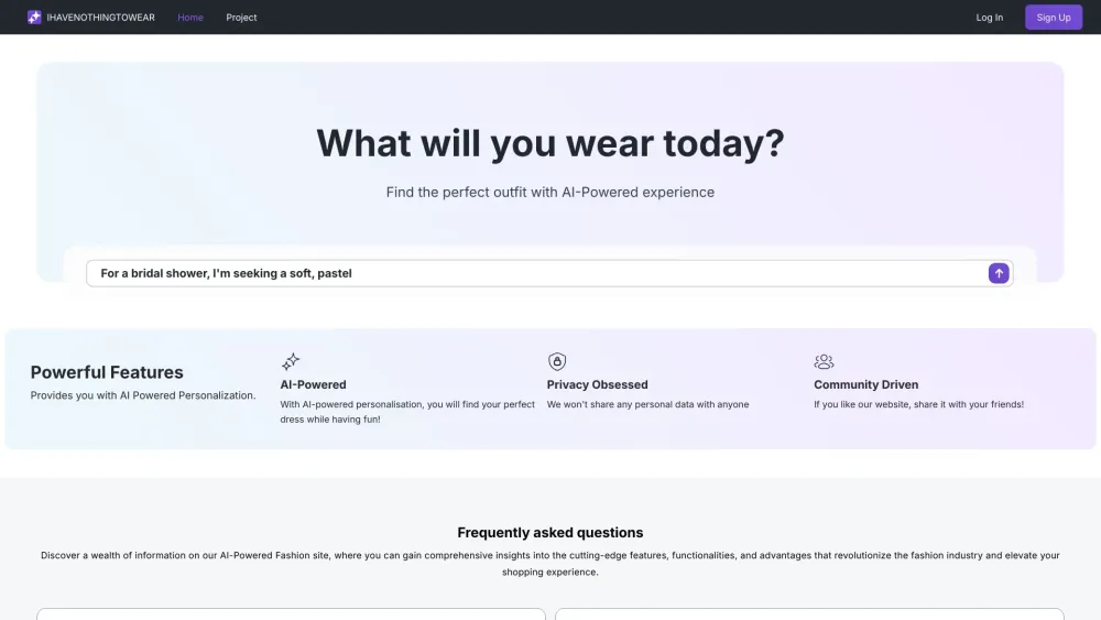 I Have Nothing To Wear