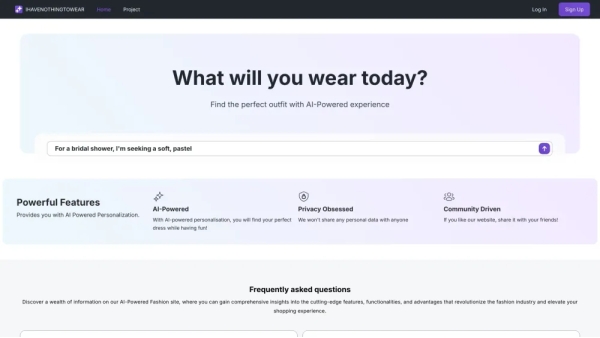 I Have Nothing To Wear