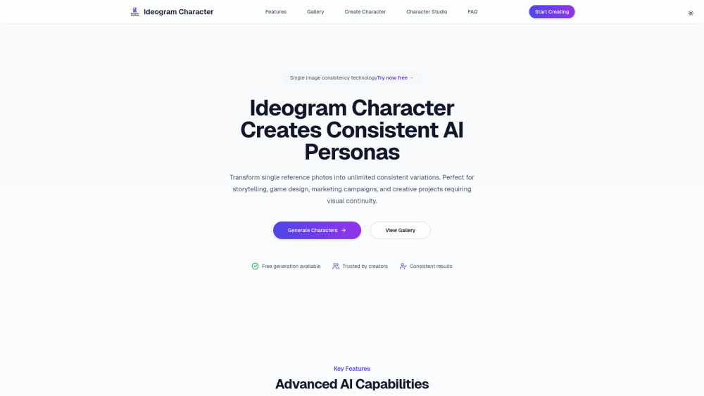 Ideogram Character