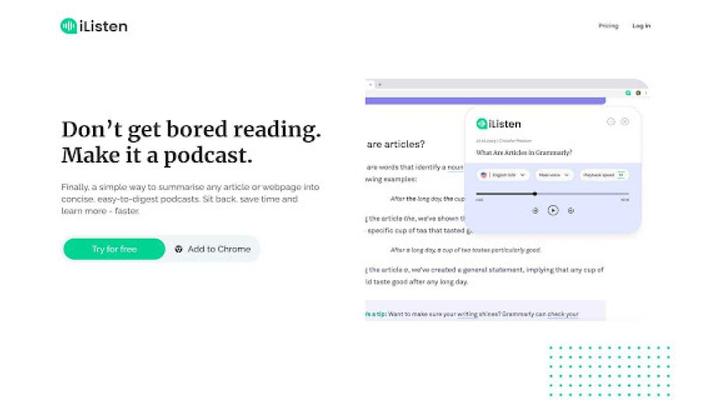 iListen.ai - Chrome Extension