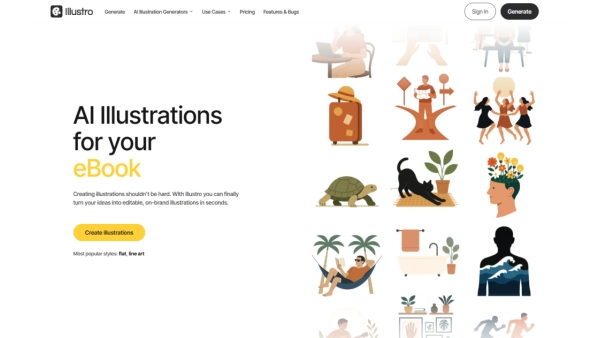 Illustro – AI Illustration Generator