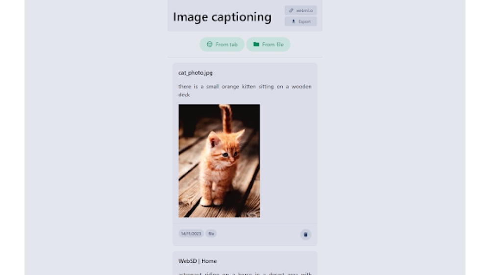 Image Captioning Chrome Extension - Chrome Extension