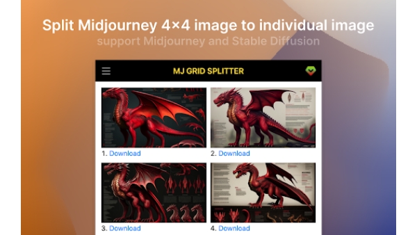 Image Splitter - Chrome Extension