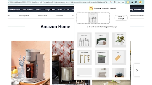 ImagePrompt - Chrome Extension