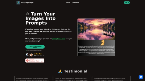 Imagetoprompts