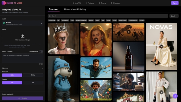 ImageToVideo AI
