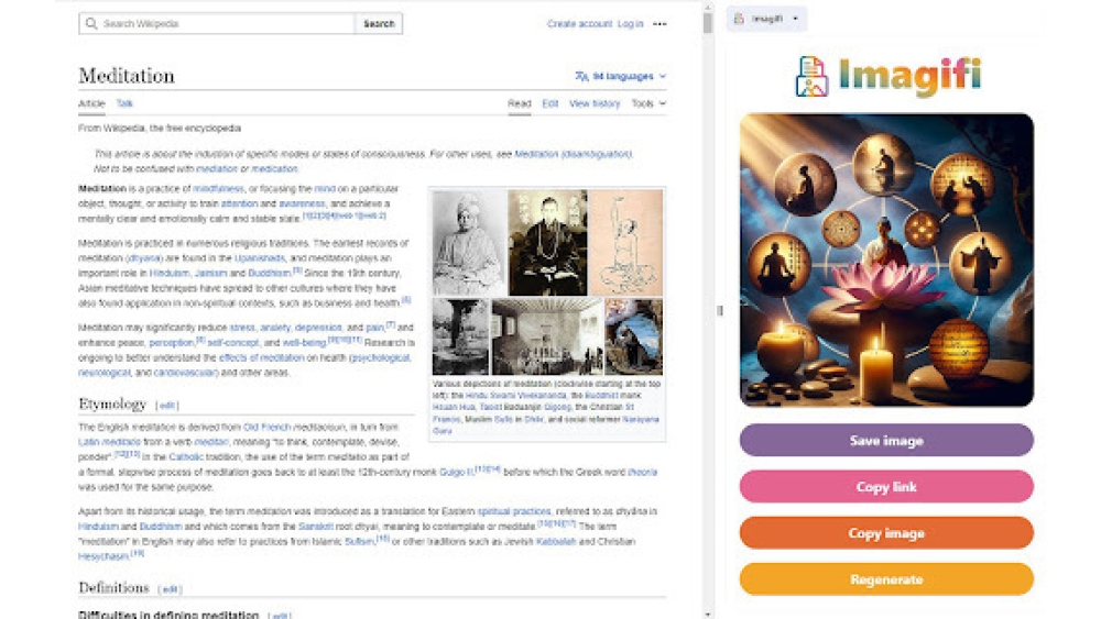 Imagifi by Easyfi.ai - Chrome Extension
