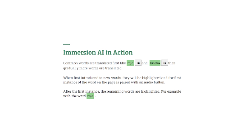 Immersion AI - Chrome Extension