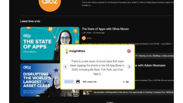 InsightBites - Chrome Extension