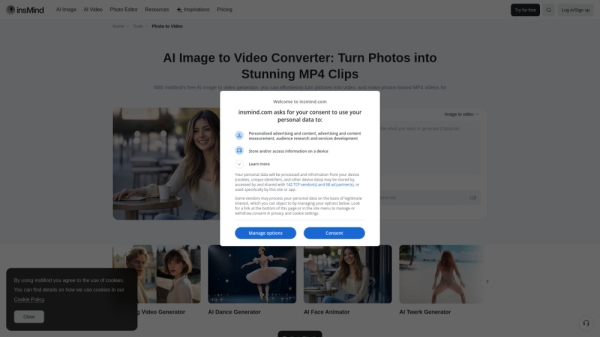 insMind Image to Video Converter