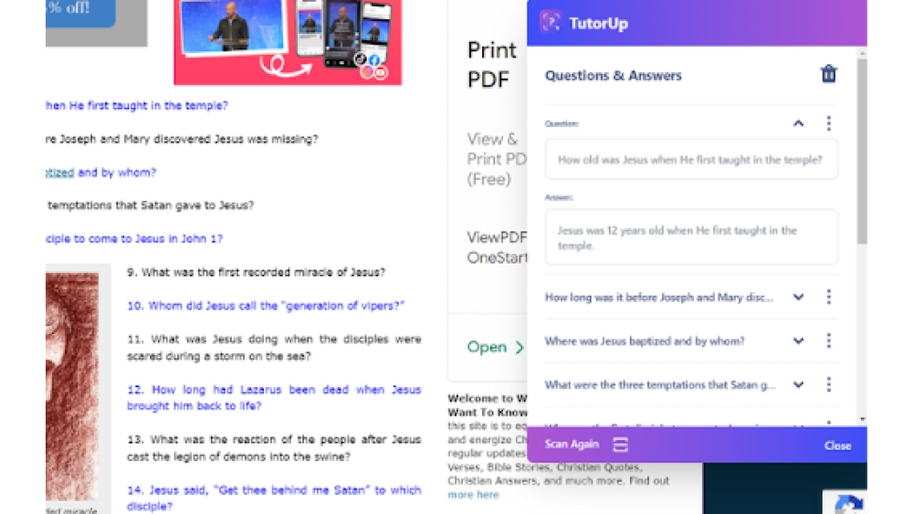 Instant Answers - Chrome Extension
