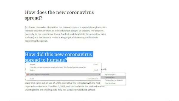 Instant Translator - Chrome Extension