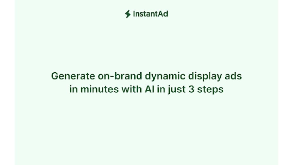 InstantAd - Chrome Extension