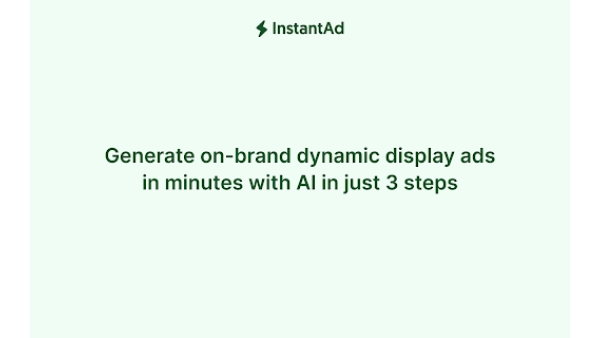 InstantAd - Chrome Extension