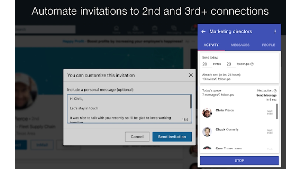 InTouch Tool - Chrome Extension